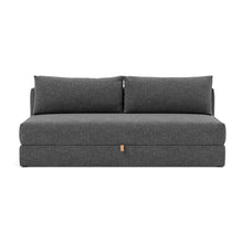 Load image into Gallery viewer, Osvald Sleeper Sofa - 350 Taura Deep Grey - 01 sofa front