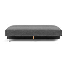 Load image into Gallery viewer, Osvald Sleeper Sofa - 350 Taura Deep Grey - 03 bed front