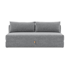 Load image into Gallery viewer, Osvald Sleeper Sofa - 351 Taura Slate Grey - 01 sofa front