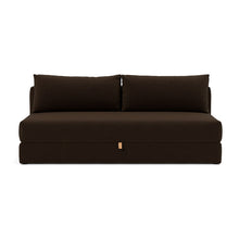 Load image into Gallery viewer, Osvald Sleeper Sofa - 358 Taura Chocco - 01 sofa front