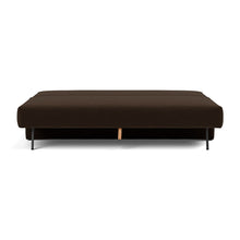 Load image into Gallery viewer, Osvald Sleeper Sofa - 358 Taura Chocco - 03 bed front