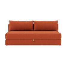 Load image into Gallery viewer, Osvald Sleeper Sofa - 412 Esina Rust Orange - 01 sofa front