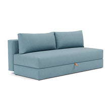 Load image into Gallery viewer, Osvald Sleeper Sofa - 525 Mixed Dance Light Blue - 02 sofa 3 4