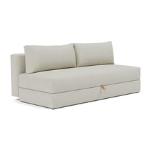 Load image into Gallery viewer, Osvald Sleeper Sofa - 527 Mixed Dance Natural - 02 sofa 3 4
