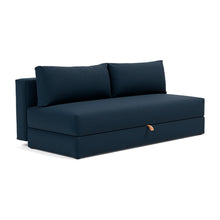 Load image into Gallery viewer, Osvald Sleeper Sofa - 528 Mixed Dance Blue - 02 sofa 3 4