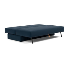 Load image into Gallery viewer, Osvald Sleeper Sofa - 528 Mixed Dance Blue - 04 bed 3 4