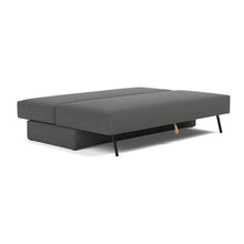 Load image into Gallery viewer, Osvald Sleeper Sofa - 529 Boucle Charcoal - 04 bed 3 4