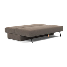 Load image into Gallery viewer, Osvald Sleeper Sofa - 530 Boucle Taupe - 04 bed 3 4