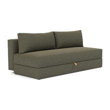 Load image into Gallery viewer, Osvald Sleeper Sofa - 535 Boucle Forest Green - 02 sofa 3 4