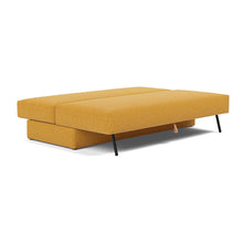 Load image into Gallery viewer, Osvald Sleeper Sofa - 536 Boucle Ochre - 04 bed 3 4