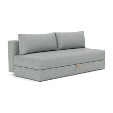 Load image into Gallery viewer, Osvald Sleeper Sofa - 538 Melange Light Grey - 02 sofa 3 4