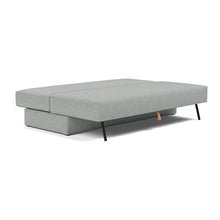 Load image into Gallery viewer, Osvald Sleeper Sofa - 538 Melange Light Grey - 04 bed 3 4