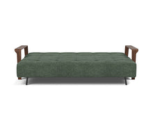 Load image into Gallery viewer, Ran D.E.L. Sleeper Sofa bed front - 281 Avella Pine Green