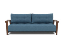 Load image into Gallery viewer, Ran D.E.L. Sleeper Sofa sofa front - 302 Weda Blue