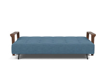 Load image into Gallery viewer, Ran D.E.L. Sleeper Sofa bed front - 302 Weda Blue