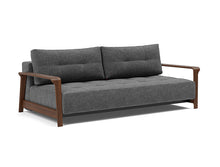 Load image into Gallery viewer, Ran D.E.L. Sleeper Sofa sofa 3/4 - 350 Taura Deep Grey