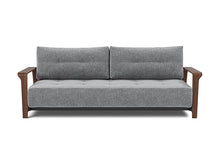 Load image into Gallery viewer, Ran D.E.L. Sleeper Sofa sofa front - 351 Taura Slate Grey