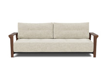 Load image into Gallery viewer, Ran D.E.L. Sleeper Sofa sofa front - 357 Taura Off White