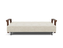 Load image into Gallery viewer, Ran D.E.L. Sleeper Sofa bed front - 357 Taura Off White