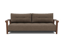 Load image into Gallery viewer, Ran D.E.L. Sleeper Sofa sofa front - 411 Esina Cedar Brown