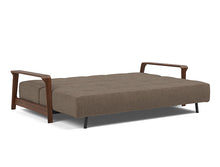Load image into Gallery viewer, Ran D.E.L. Sleeper Sofa bed 3/4 - 411 Esina Cedar Brown