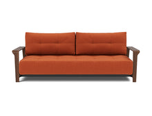 Load image into Gallery viewer, Ran D.E.L. Sleeper Sofa sofa front - 412 Esina Rust Orange