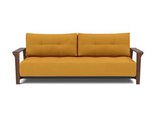 Load image into Gallery viewer, Ran D.E.L. Sleeper Sofa sofa front - 507 Elegance Burned Curry