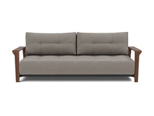 Load image into Gallery viewer, Ran D.E.L. Sleeper Sofa sofa front - 521 Mixed Dance Grey