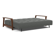 Load image into Gallery viewer, Ran D.E.L. Sleeper Sofa bed 3/4 - 529 Bouclé Charcoal