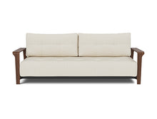 Load image into Gallery viewer, Ran D.E.L. Sleeper Sofa sofa front - 531 Bouclé Off White