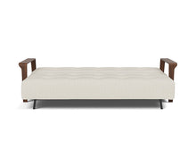 Load image into Gallery viewer, Ran D.E.L. Sleeper Sofa bed front - 531 Bouclé Off White
