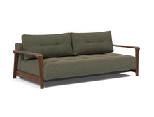 Load image into Gallery viewer, Ran D.E.L. Sleeper Sofa sofa 3/4 - 535 Bouclé Forest Green