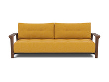 Load image into Gallery viewer, Ran D.E.L. Sleeper Sofa sofa front - 536 Bouclé Ochre