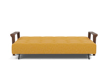 Load image into Gallery viewer, Ran D.E.L. Sleeper Sofa bed front - 536 Bouclé Ochre