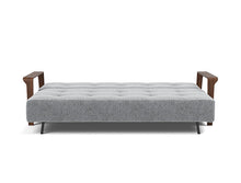 Load image into Gallery viewer, Ran D.E.L. Sleeper Sofa bed front - 565 Twist Granite