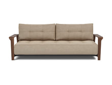 Load image into Gallery viewer, Ran D.E.L. Sleeper Sofa sofa front - 587 Phobos Mocha