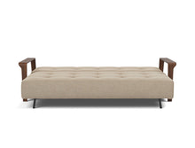 Load image into Gallery viewer, Ran D.E.L. Sleeper Sofa bed front - 587 Phobos Mocha