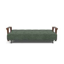 Load image into Gallery viewer, Ran D.E.L. Sleeper Sofa bed front - 281 Avella Pine Green