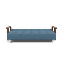 Load image into Gallery viewer, Ran D.E.L. Sleeper Sofa bed front - 302 Weda Blue