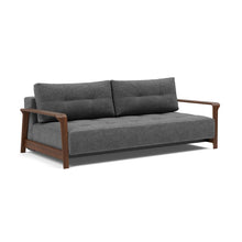Load image into Gallery viewer, Ran D.E.L. Sleeper Sofa sofa 3/4 - 350 Taura Deep Grey