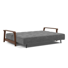 Load image into Gallery viewer, Ran D.E.L. Sleeper Sofa bed 3/4 - 350 Taura Deep Grey