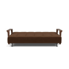 Load image into Gallery viewer, Ran D.E.L. Sleeper Sofa bed front - 359 Taura Cappuccino