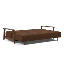 Load image into Gallery viewer, Ran D.E.L. Sleeper Sofa bed 3/4 - 359 Taura Cappuccino