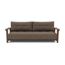 Load image into Gallery viewer, Ran D.E.L. Sleeper Sofa sofa front - 411 Esina Cedar Brown