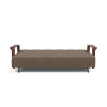 Load image into Gallery viewer, Ran D.E.L. Sleeper Sofa bed front - 411 Esina Cedar Brown