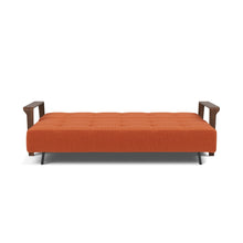Load image into Gallery viewer, Ran D.E.L. Sleeper Sofa bed front - 412 Esina Rust Orange