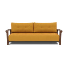 Load image into Gallery viewer, Ran D.E.L. Sleeper Sofa sofa front - 507 Elegance Burned Curry