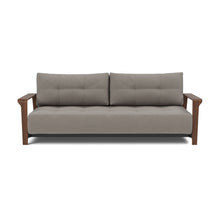 Load image into Gallery viewer, Ran D.E.L. Sleeper Sofa sofa front - 521 Mixed Dance Grey