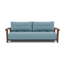 Load image into Gallery viewer, Ran D.E.L. Sleeper Sofa sofa front - 525 Mixed Dance Light Blue