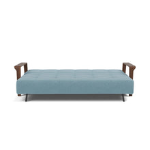 Load image into Gallery viewer, Ran D.E.L. Sleeper Sofa bed front - 525 Mixed Dance Light Blue